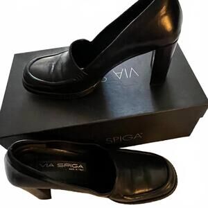 Vintage Via Spiga Heeled Loafers - Dress up, dress down